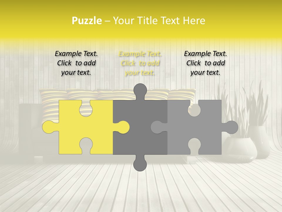 Nice Luxury Plant PowerPoint Template