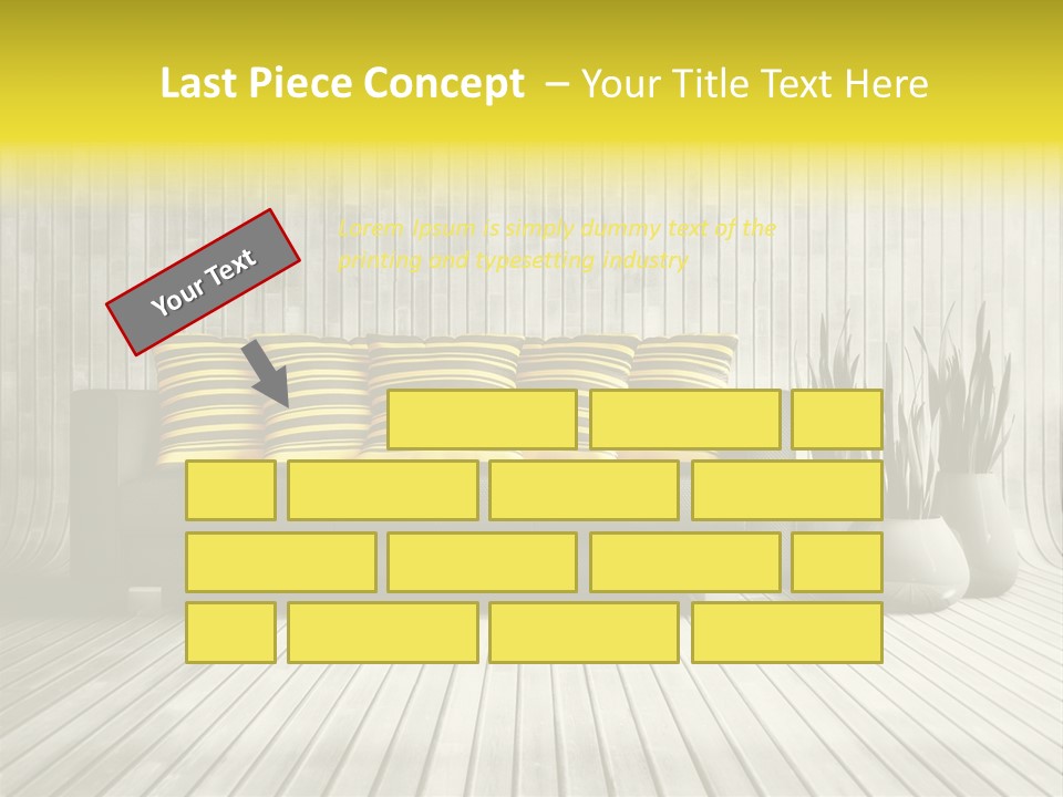 Nice Luxury Plant PowerPoint Template