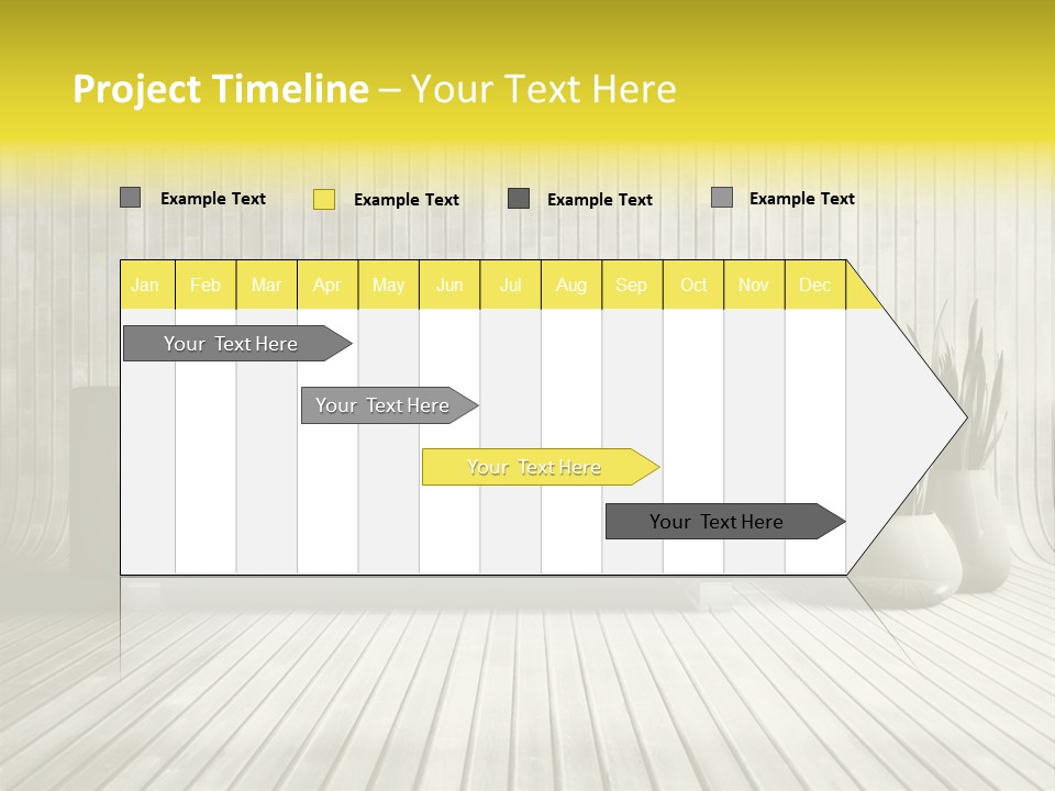 Nice Luxury Plant PowerPoint Template