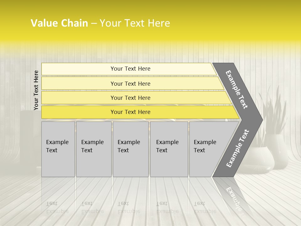 Nice Luxury Plant PowerPoint Template