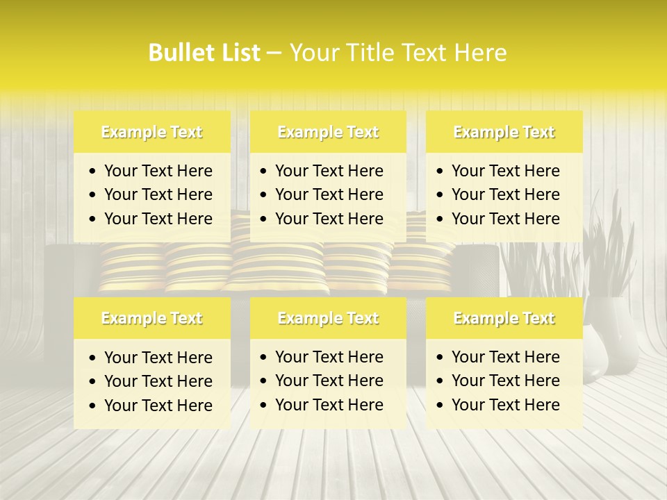 Nice Luxury Plant PowerPoint Template