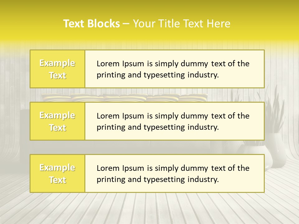Nice Luxury Plant PowerPoint Template