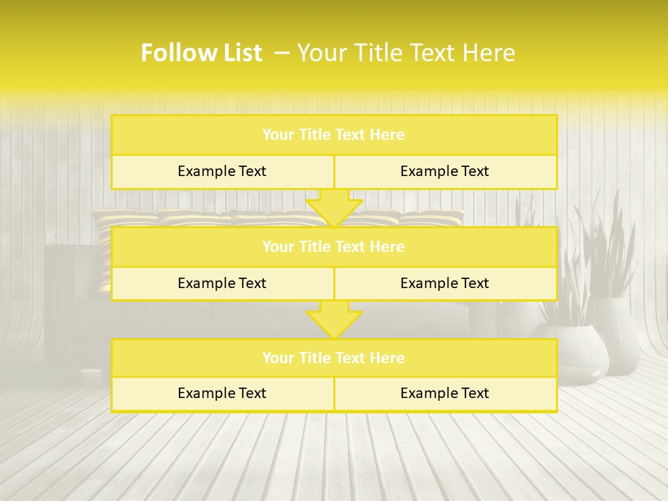 Nice Luxury Plant PowerPoint Template