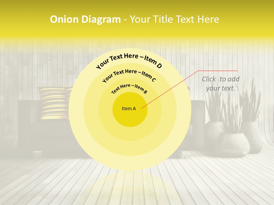 Nice Luxury Plant PowerPoint Template