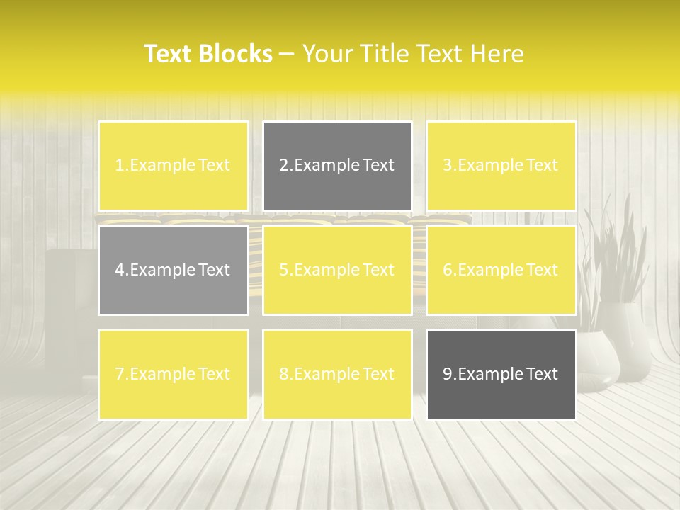 Nice Luxury Plant PowerPoint Template