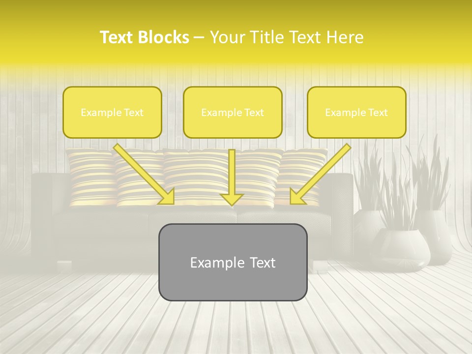 Nice Luxury Plant PowerPoint Template