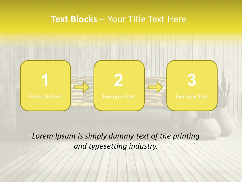 Nice Luxury Plant PowerPoint Template