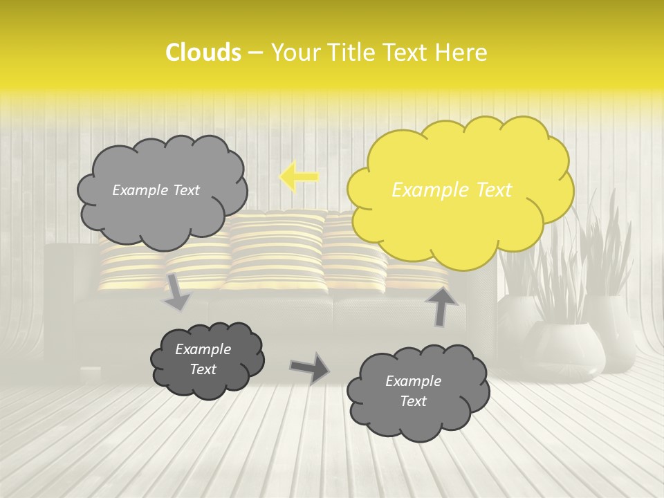 Nice Luxury Plant PowerPoint Template
