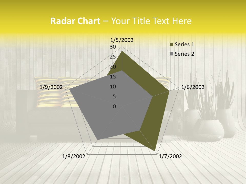 Nice Luxury Plant PowerPoint Template