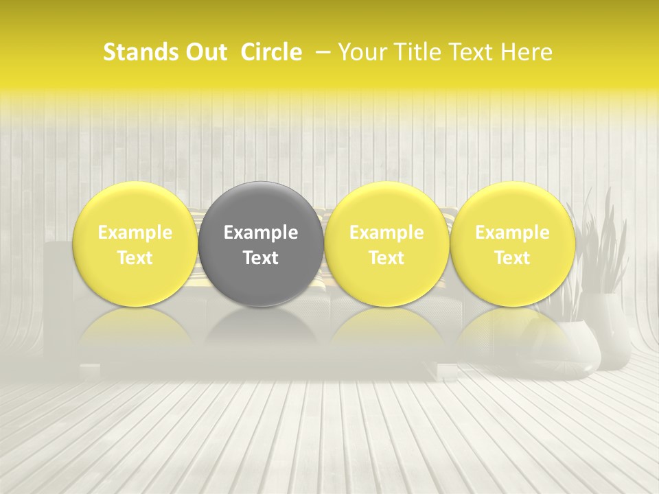 Nice Luxury Plant PowerPoint Template