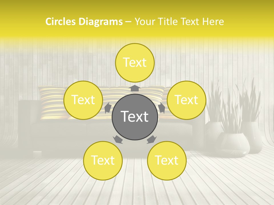 Nice Luxury Plant PowerPoint Template