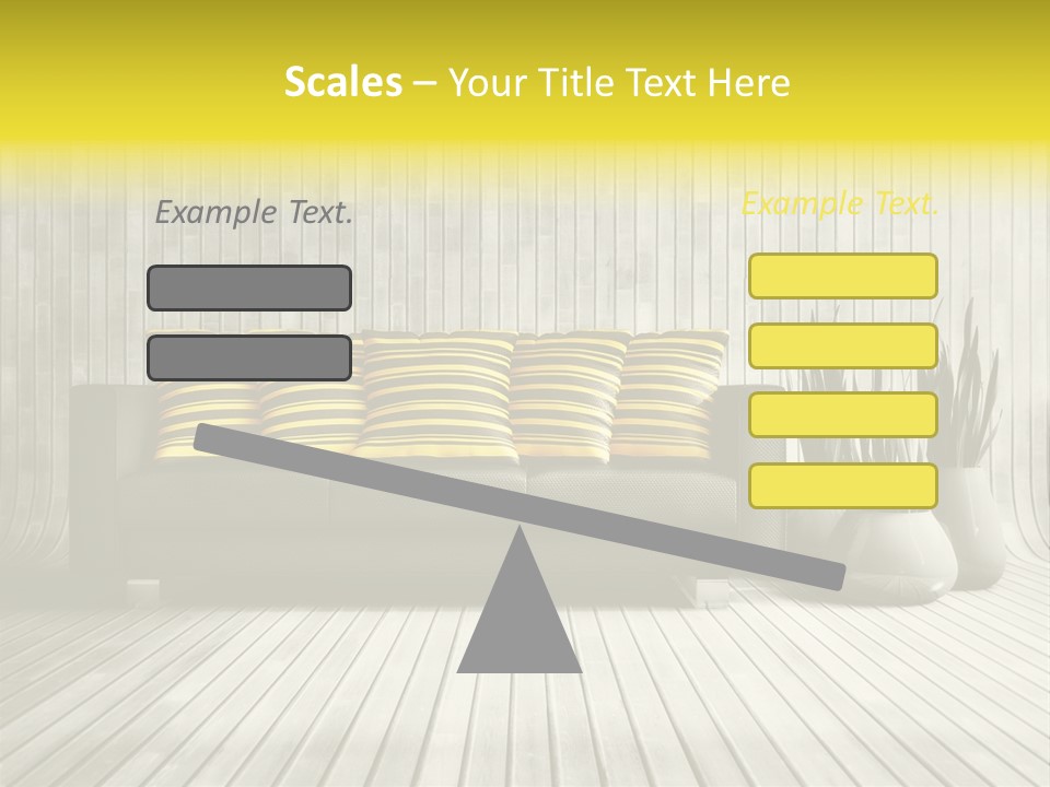 Nice Luxury Plant PowerPoint Template