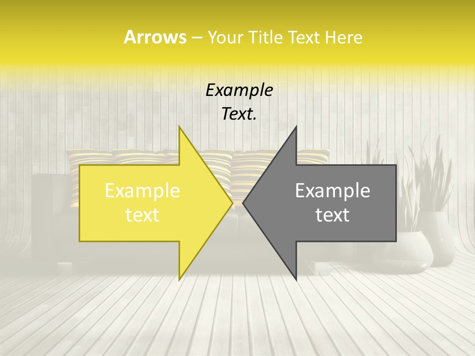 Nice Luxury Plant PowerPoint Template