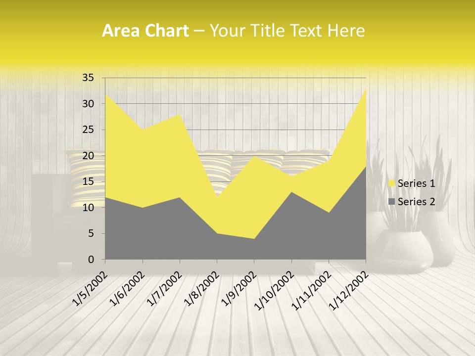 Nice Luxury Plant PowerPoint Template