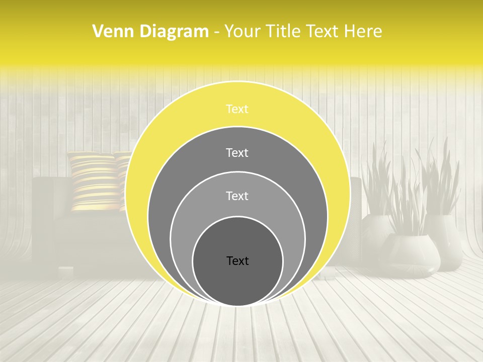 Nice Luxury Plant PowerPoint Template