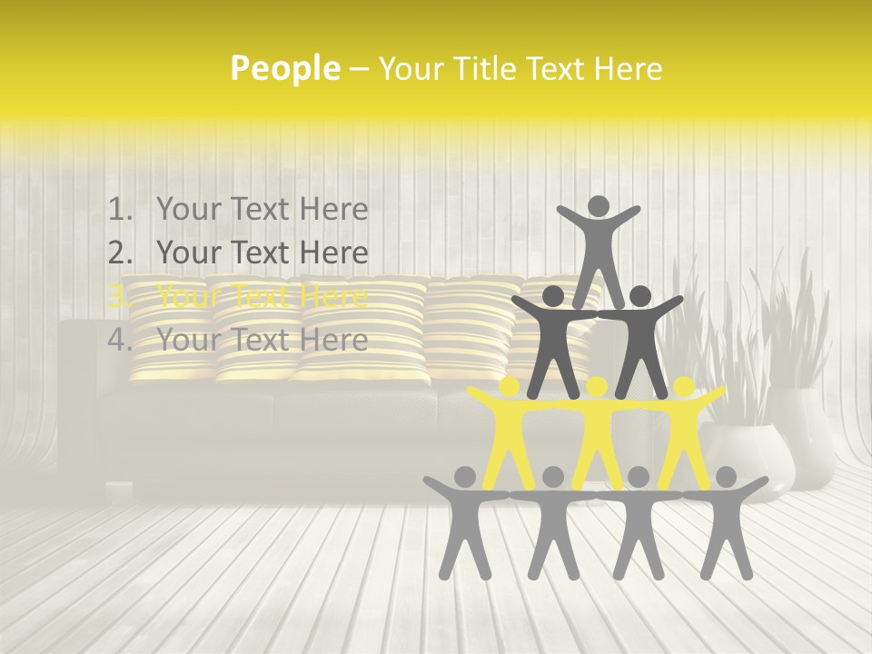 Nice Luxury Plant PowerPoint Template