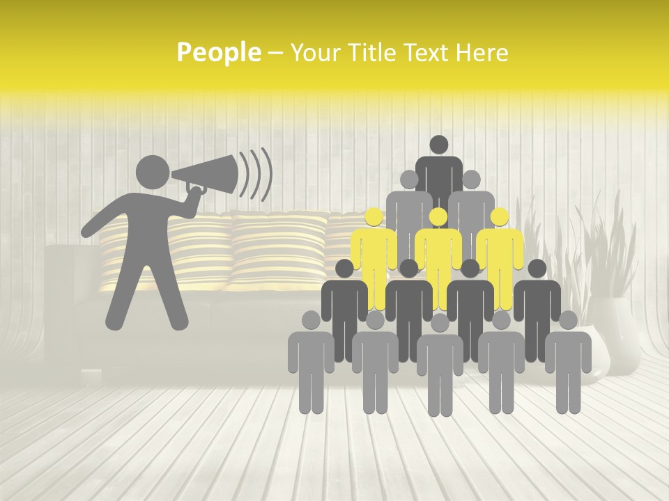 Nice Luxury Plant PowerPoint Template