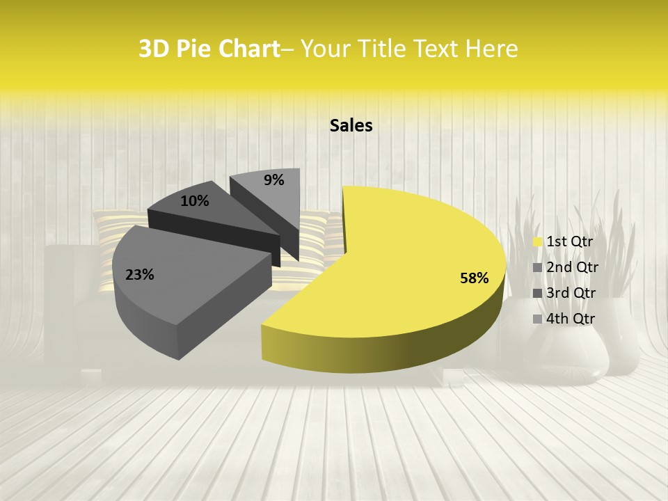 Nice Luxury Plant PowerPoint Template