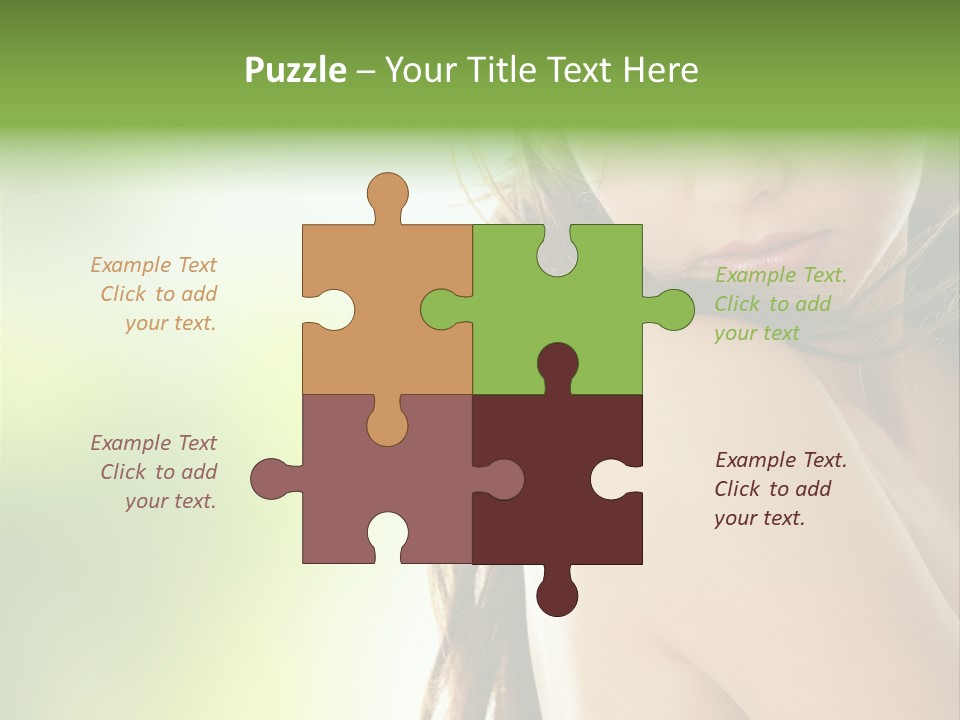 Natural Hot Cosmetics PowerPoint Template