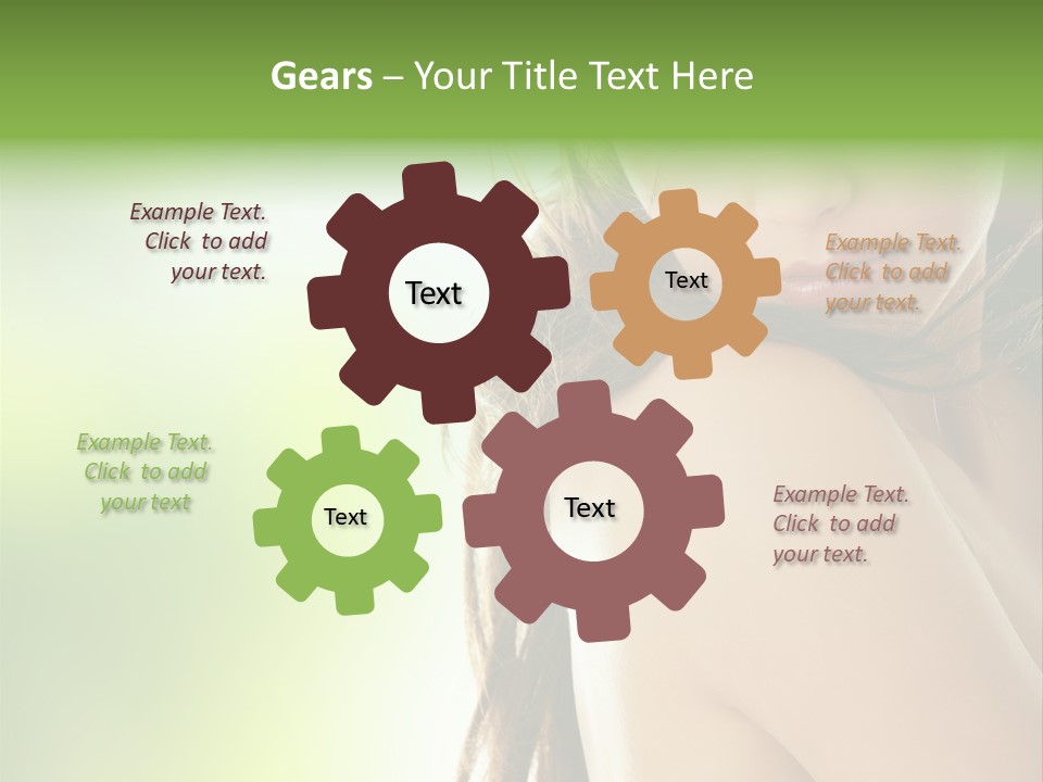 Natural Hot Cosmetics PowerPoint Template