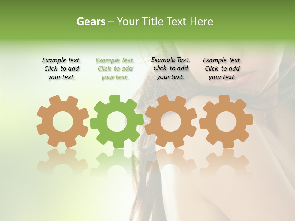 Natural Hot Cosmetics PowerPoint Template