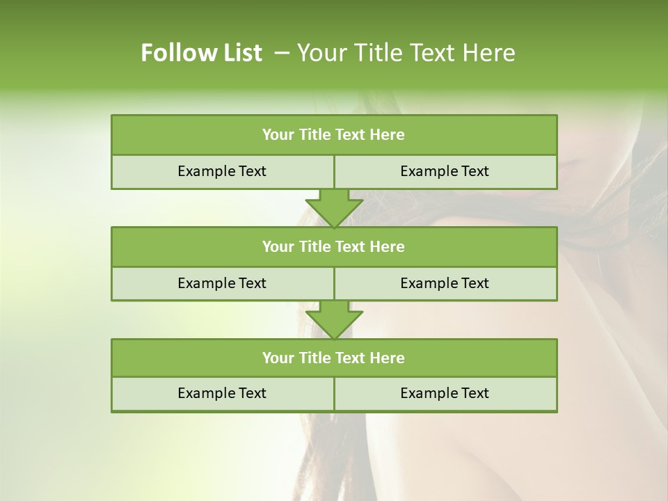 Natural Hot Cosmetics PowerPoint Template
