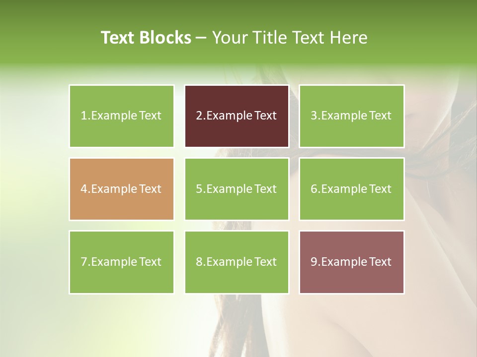 Natural Hot Cosmetics PowerPoint Template