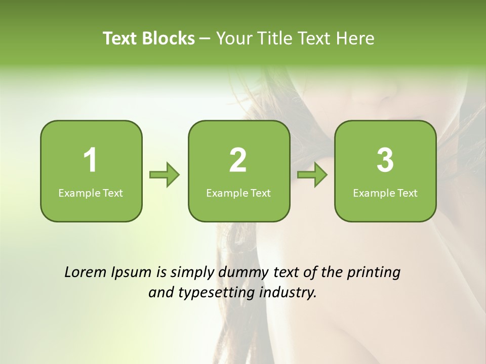 Natural Hot Cosmetics PowerPoint Template