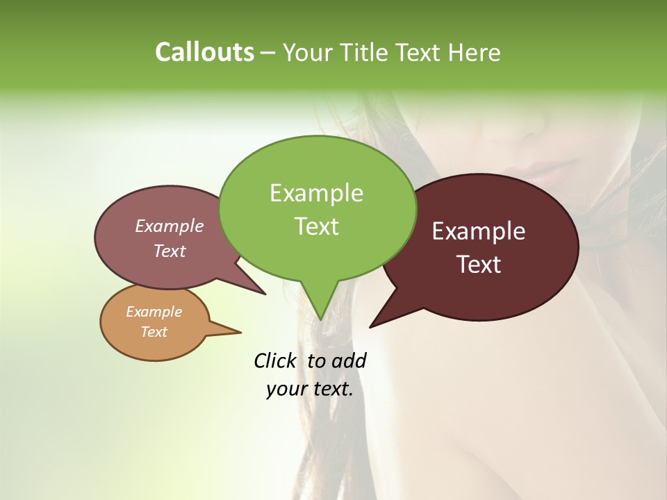 Natural Hot Cosmetics PowerPoint Template