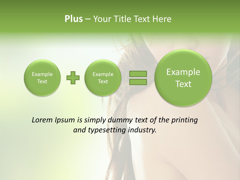 Natural Hot Cosmetics PowerPoint Template