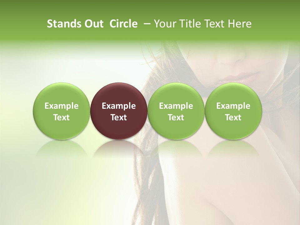 Natural Hot Cosmetics PowerPoint Template