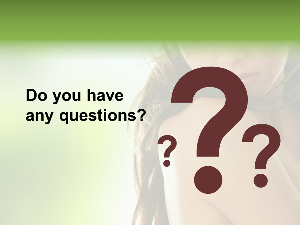 Natural Hot Cosmetics PowerPoint Template