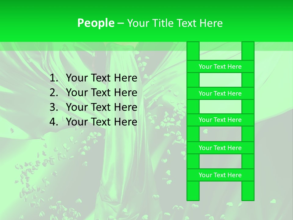 Goddess Caucasian Female PowerPoint Template