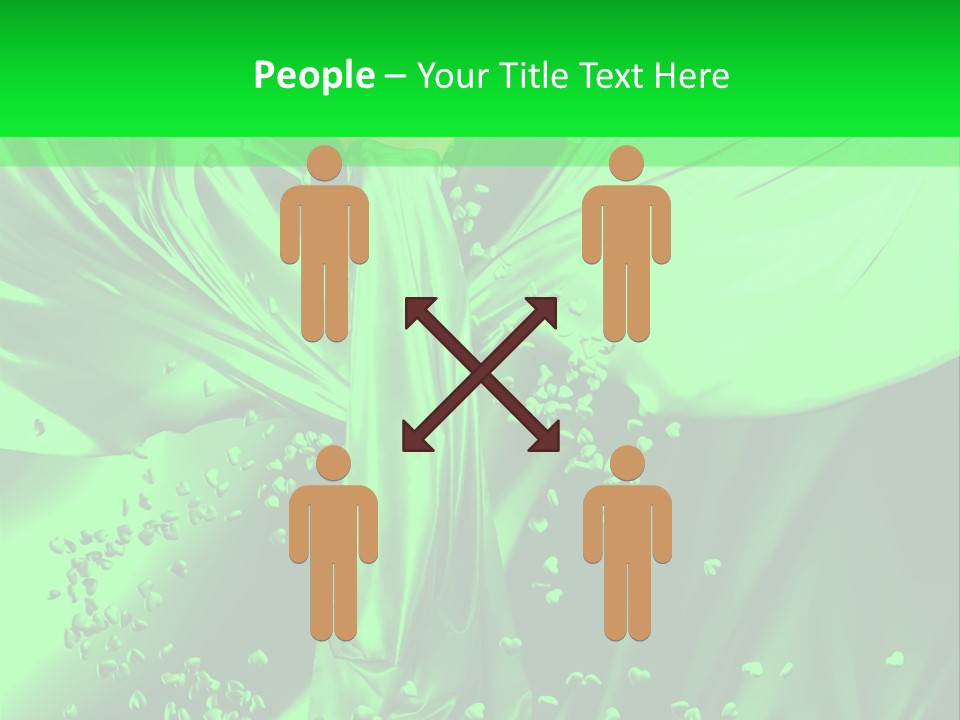 Goddess Caucasian Female PowerPoint Template