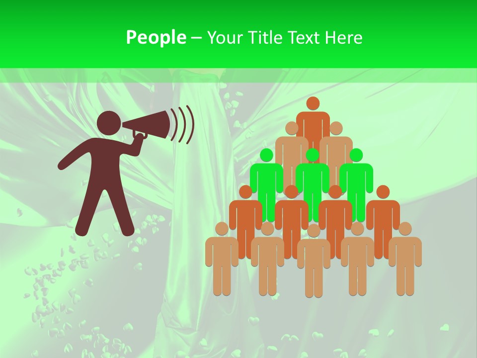 Goddess Caucasian Female PowerPoint Template