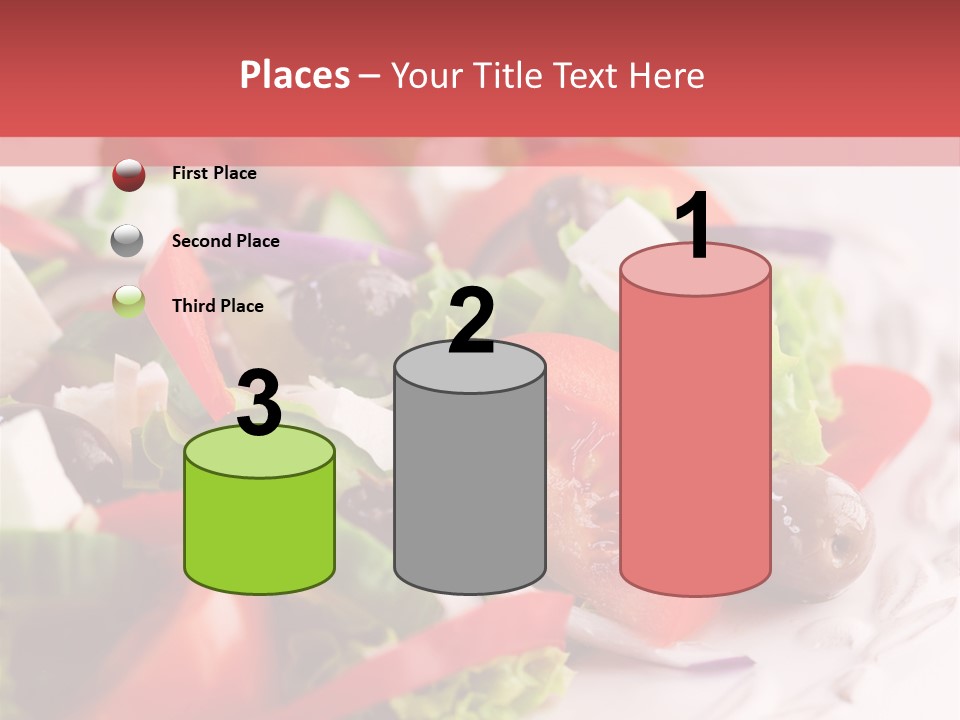 Salad Fresh Mediterranean PowerPoint Template