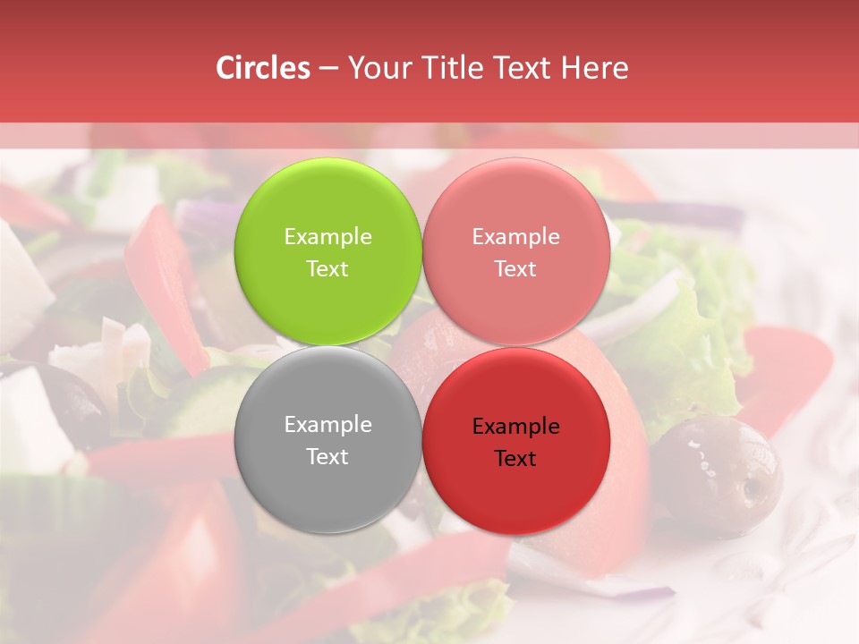 Salad Fresh Mediterranean PowerPoint Template