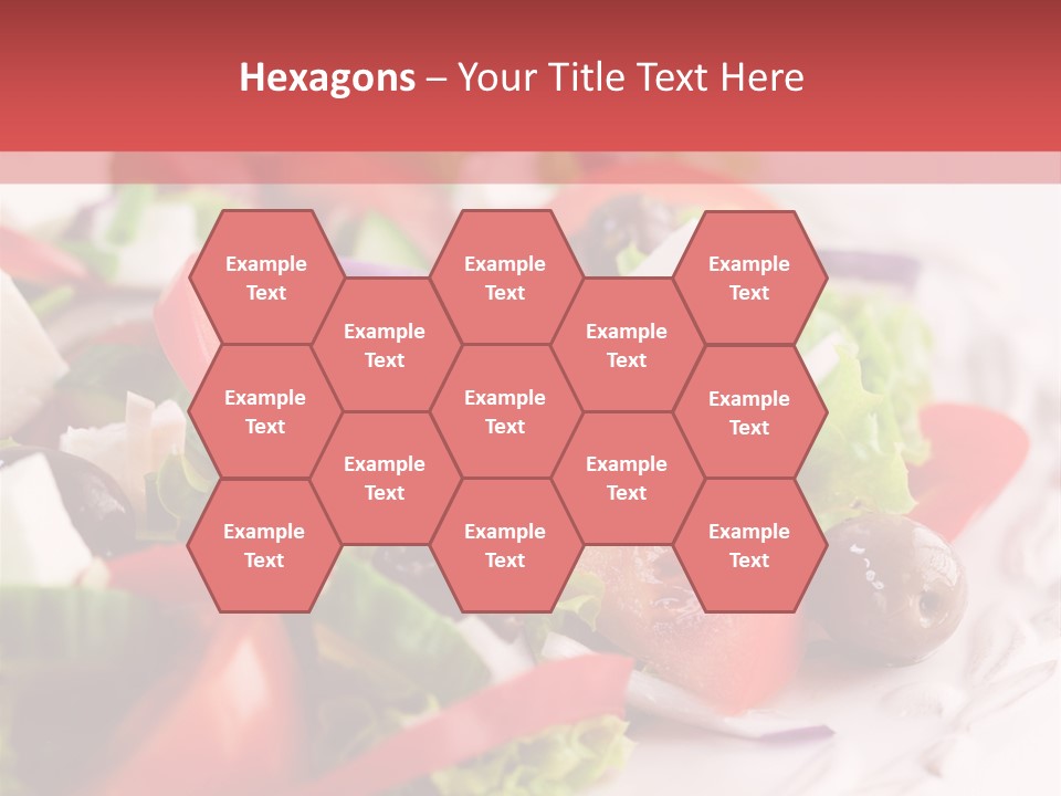 Salad Fresh Mediterranean PowerPoint Template