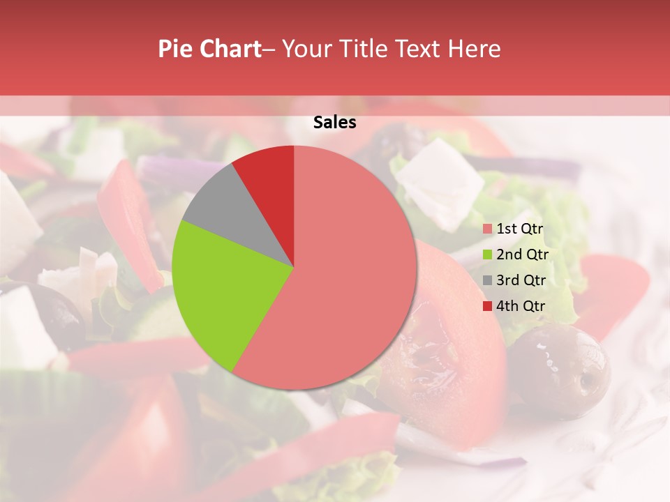 Salad Fresh Mediterranean PowerPoint Template