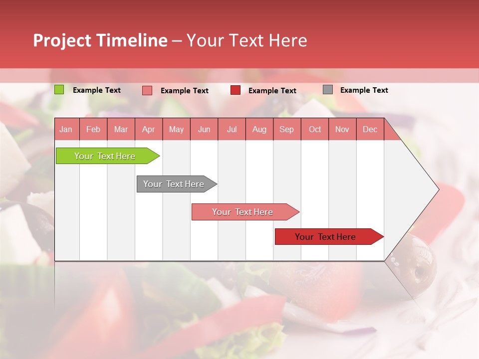 Salad Fresh Mediterranean PowerPoint Template
