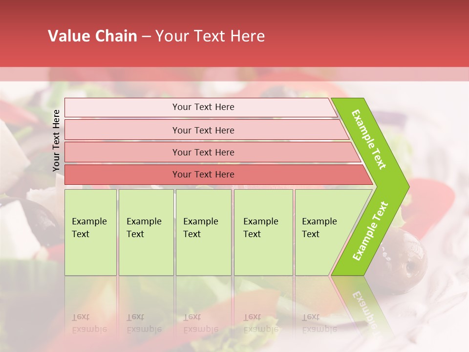 Salad Fresh Mediterranean PowerPoint Template