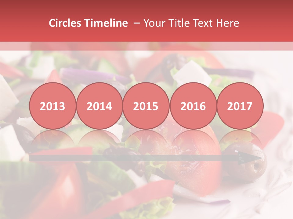 Salad Fresh Mediterranean PowerPoint Template