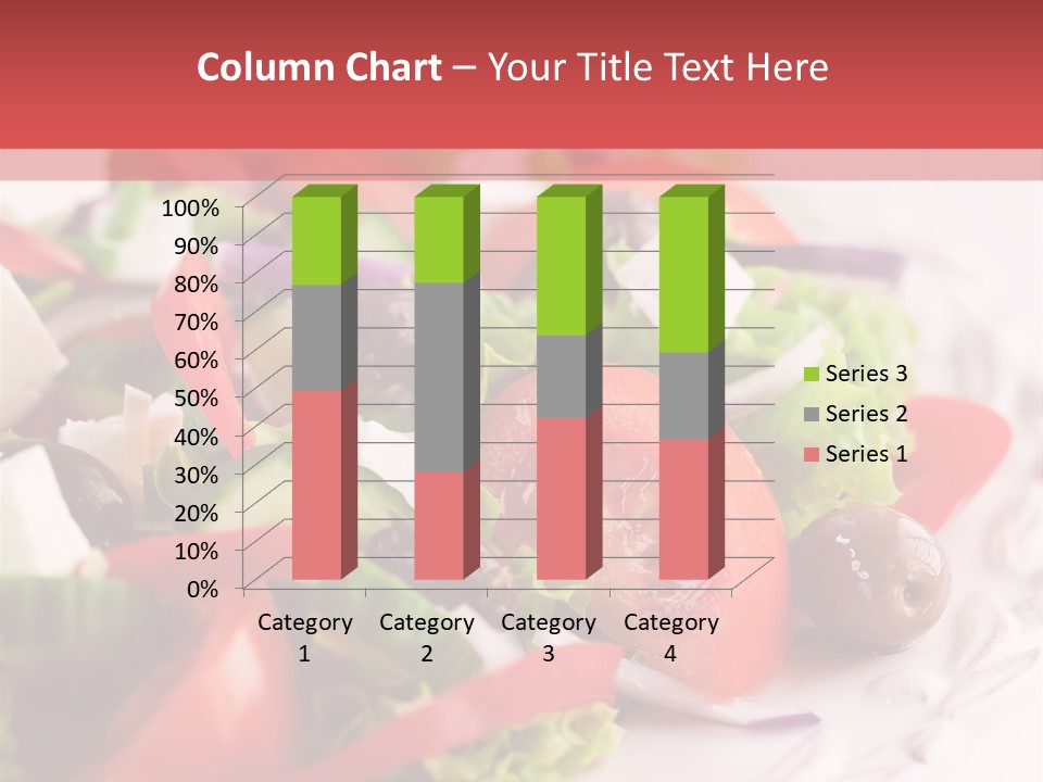 Salad Fresh Mediterranean PowerPoint Template