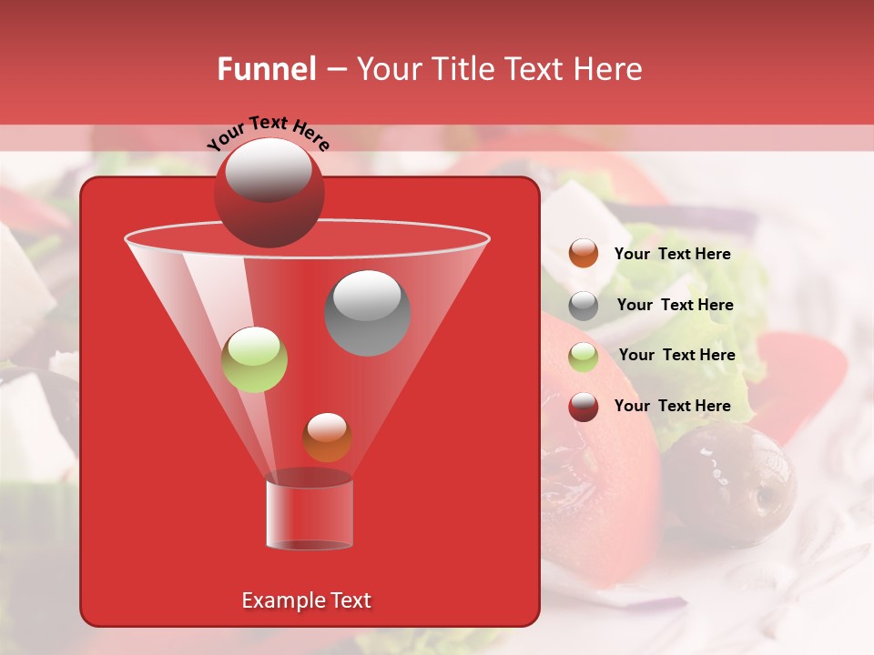 Salad Fresh Mediterranean PowerPoint Template