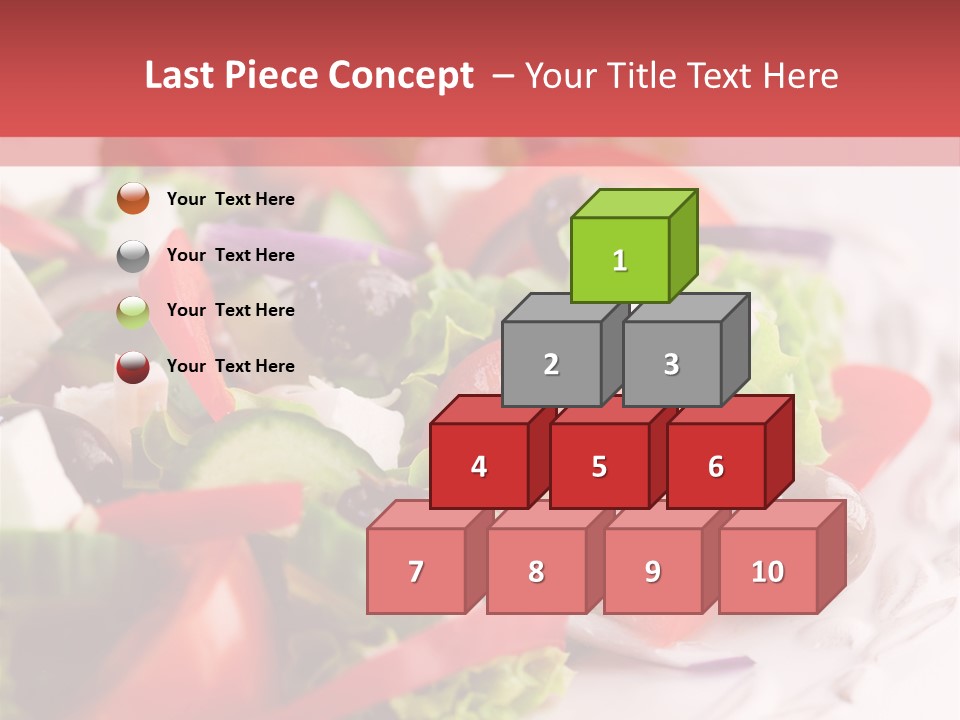 Salad Fresh Mediterranean PowerPoint Template