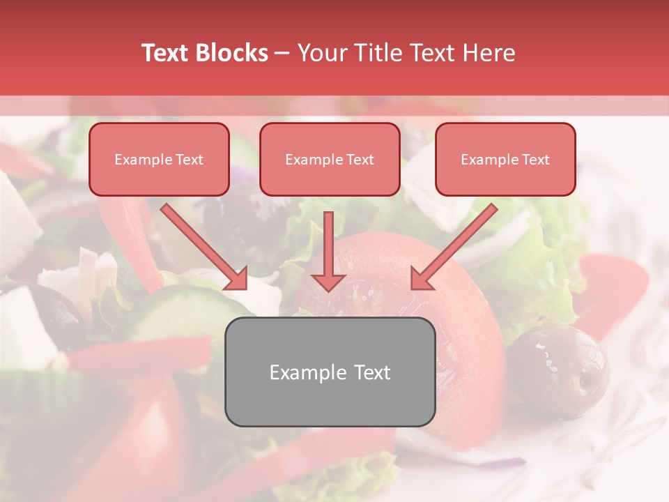 Salad Fresh Mediterranean PowerPoint Template