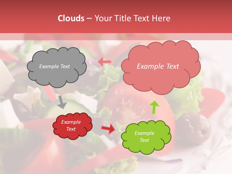 Salad Fresh Mediterranean PowerPoint Template