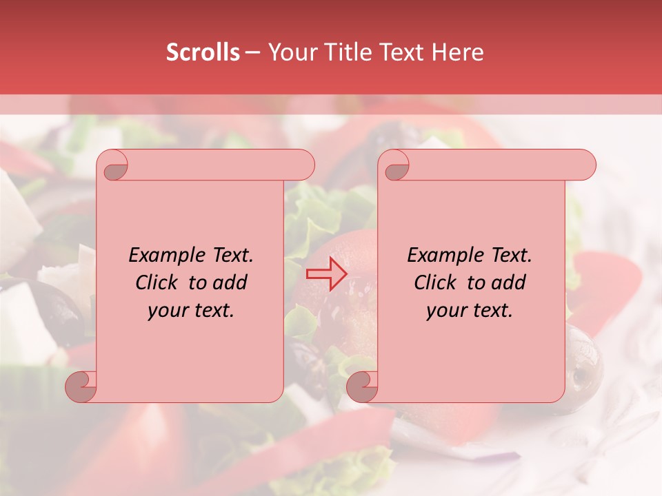 Salad Fresh Mediterranean PowerPoint Template