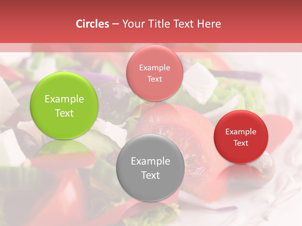 Salad Fresh Mediterranean PowerPoint Template