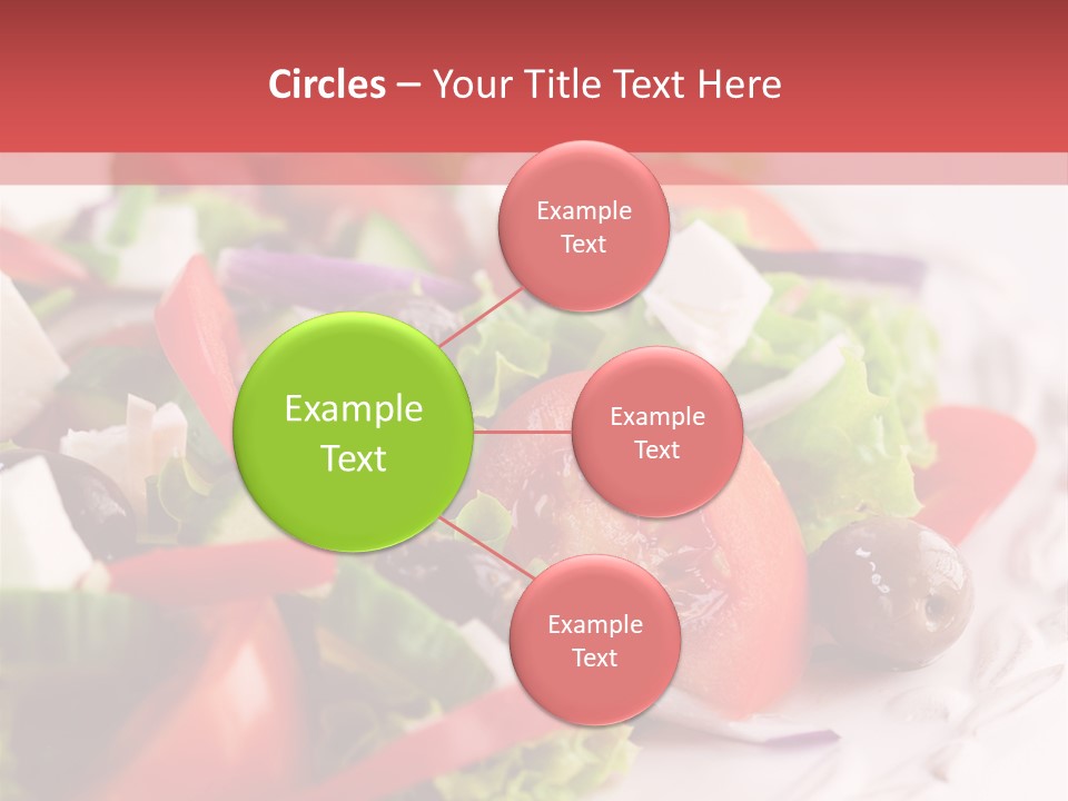 Salad Fresh Mediterranean PowerPoint Template